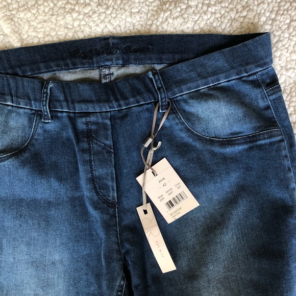 *RAFFAELLO ROSSI European Designer Blue Jean NWT - Picture 4 of 13